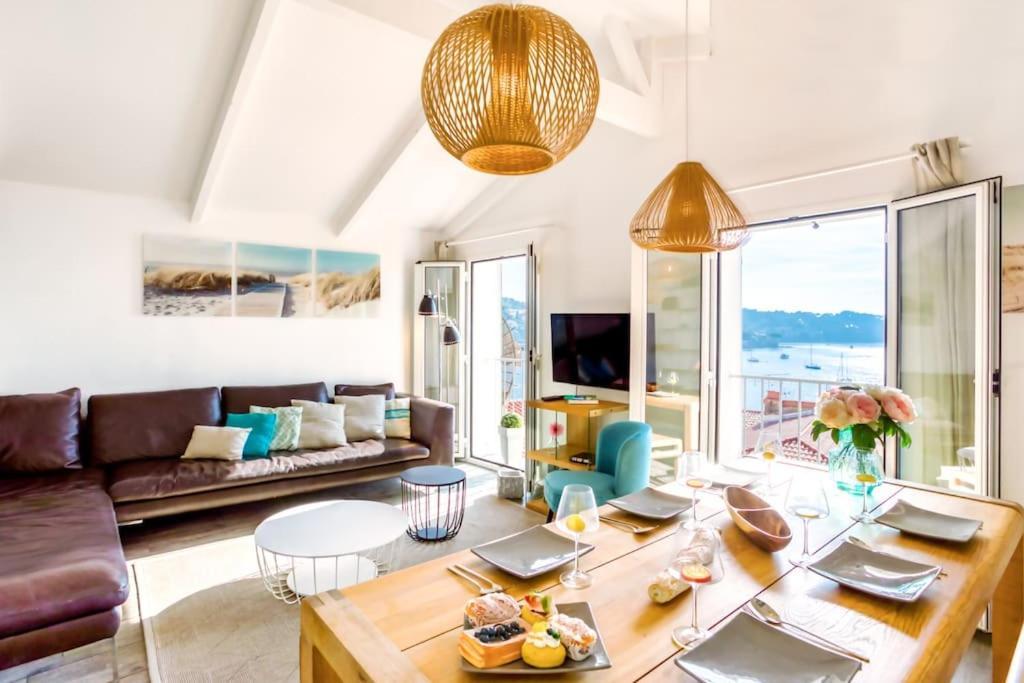 #40 Bright Sea View Suite For 6 2Mins Walk Port & Sea فيليوفرُنش سور مير المظهر الخارجي الصورة